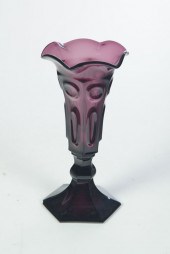 VASE.  American  mid 19th cent