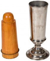 VASE, CONE, BEANS AND ORANGE T