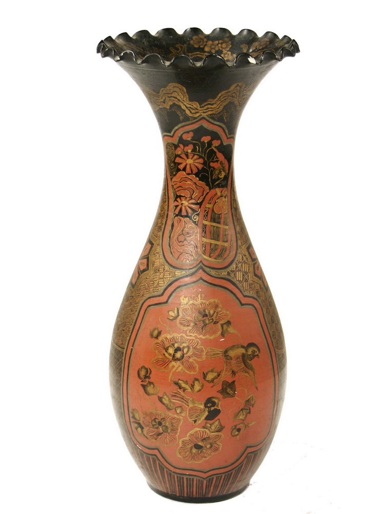 VASE - Large hand painted porcelain