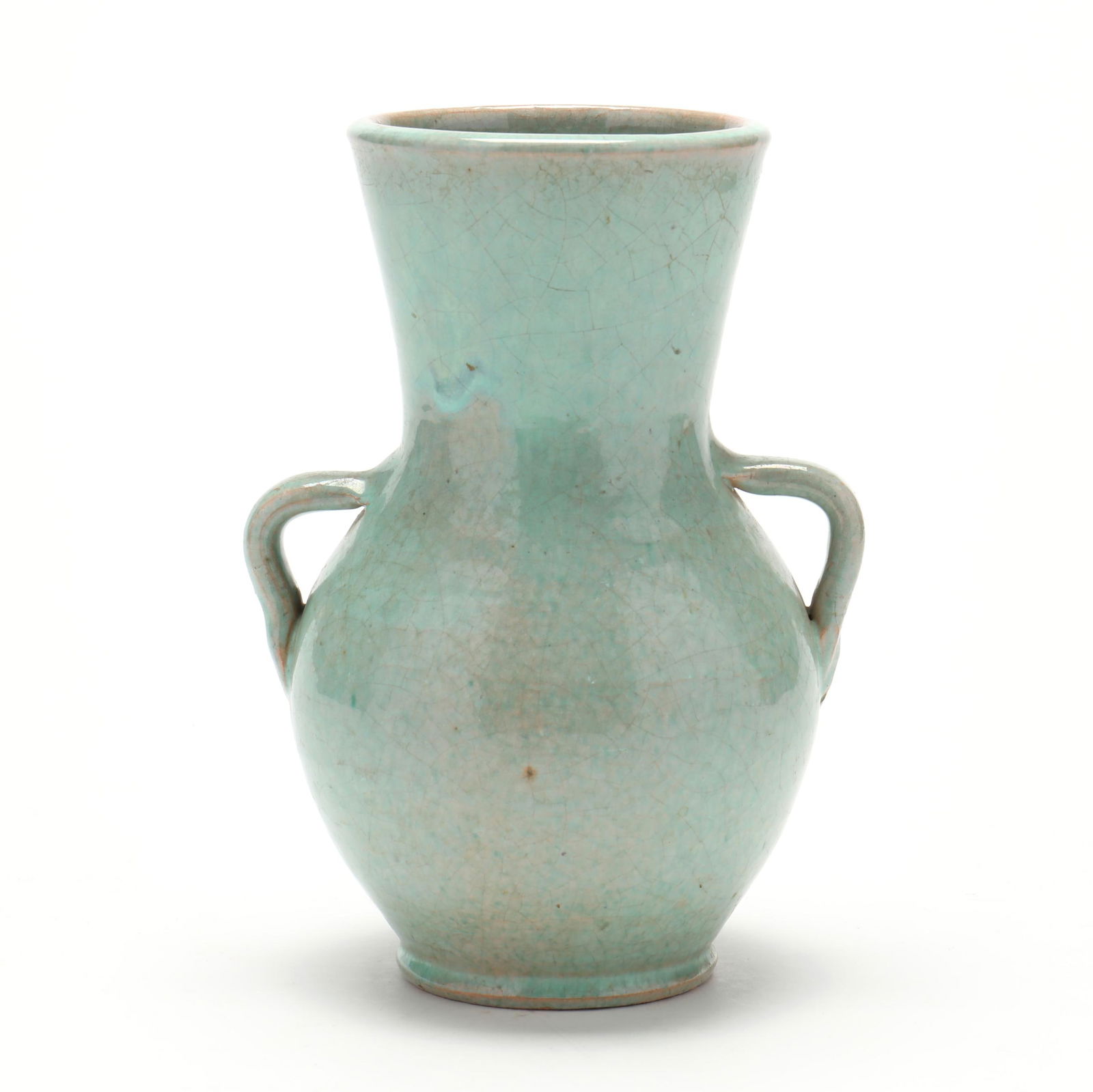 VASE STAMPED "J.H. OWEN",