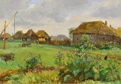 VASILY BORISENKOV OIL ON BOARD