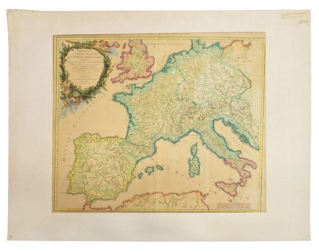 VAUGONDY ENGRAVING MAP