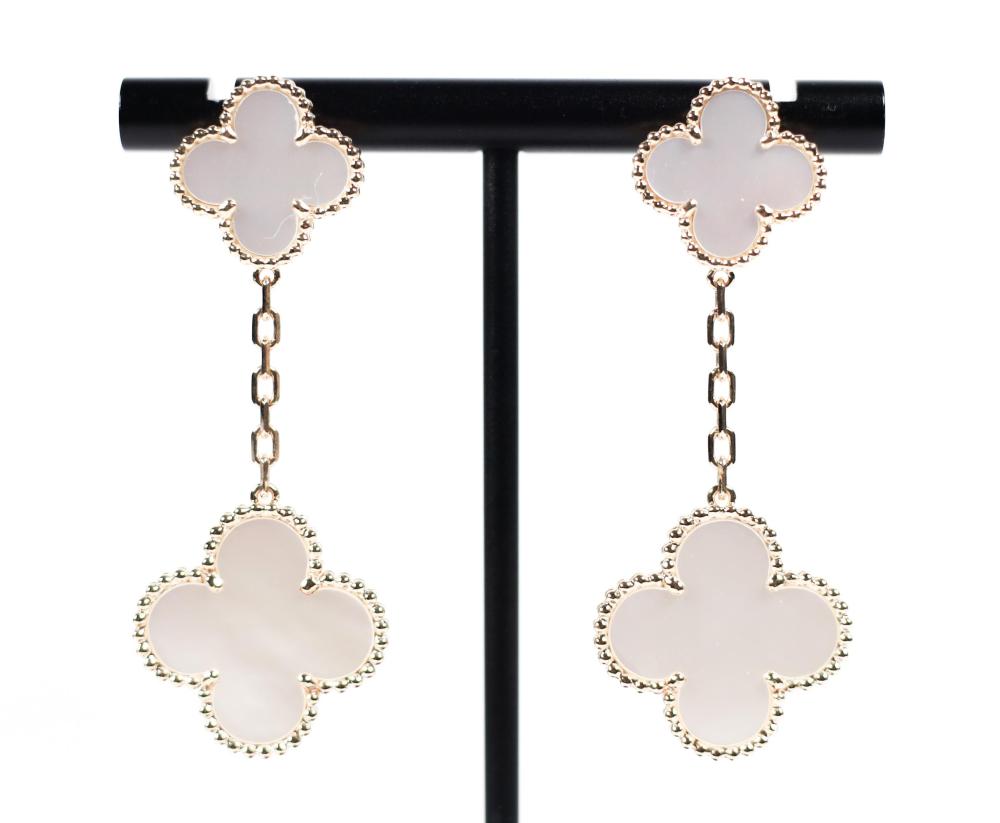 VCA 18K YG 2 MOTIF ALHAMBRA MOP