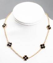 VCA INSPIRED 14K GOLD BLACK EN