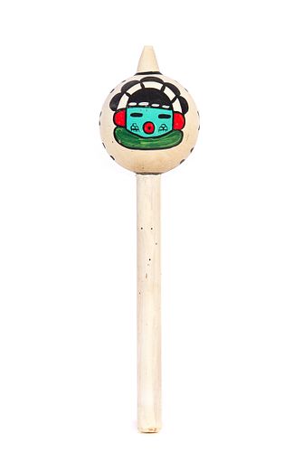 V.COIN HOPI DANCE RATTLE CORN AND