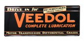 VEEDOL OIL ADVERTISING SIGNVee