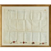 VELLUM LAND INDENTURE, 1795, N