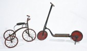 VELO KING SCOOTER & 1920'S TRI