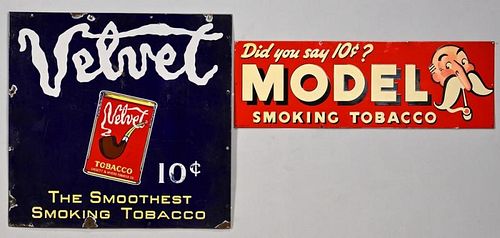 VELVET TOBACCO & MODEL SMOKING