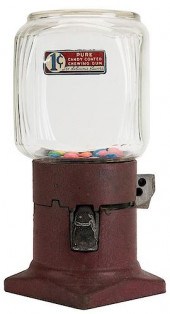VENDEX CO. 1 CENT 520 GUMBALL