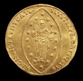 Venetian 10 Zecchini gold coin