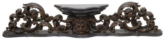 VENETIAN ARCHITECTURAL CARVED CREST