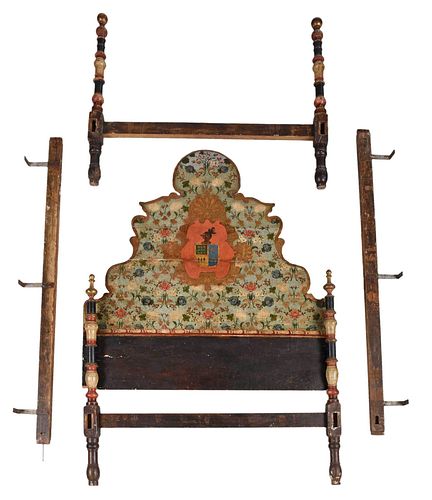 VENETIAN BAROQUE PAINTED PARCEL