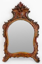 VENETIAN BAROQUE PAINTED WOOD