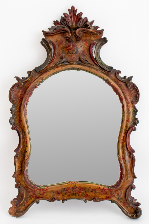 VENETIAN BAROQUE PAINTED WOOD
