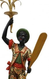 VENETIAN BLACKAMOOR GONDOLIERE