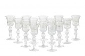 VENETIAN BLOWN CLEAR GLASS GOB