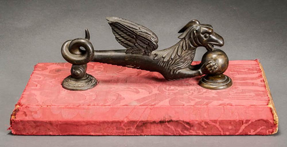 VENETIAN BRONZE DOOR KNOCKER 17TH