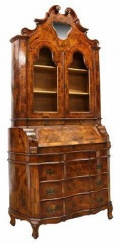 VENETIAN BURLWOOD SECRETARY BO