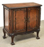 VENETIAN BURLWOOD TWO DOOR BED