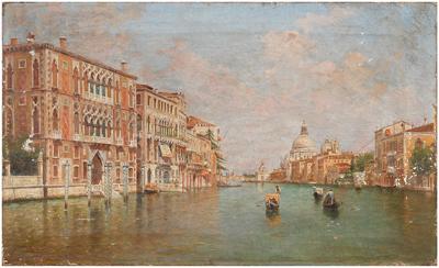 Venetian canal painting, the