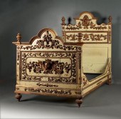 Venetian carved and painted pa