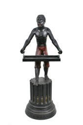 VENETIAN CARVED WOOD BLACKAMOO