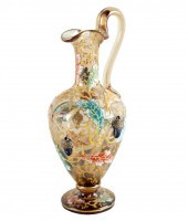 VENETIAN ENAMELED GLASS MINIAT