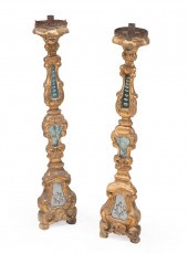 VENETIAN ETCHED GLASS AND GILT
