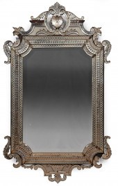 VENETIAN ETCHED GLASS MIRRORAn