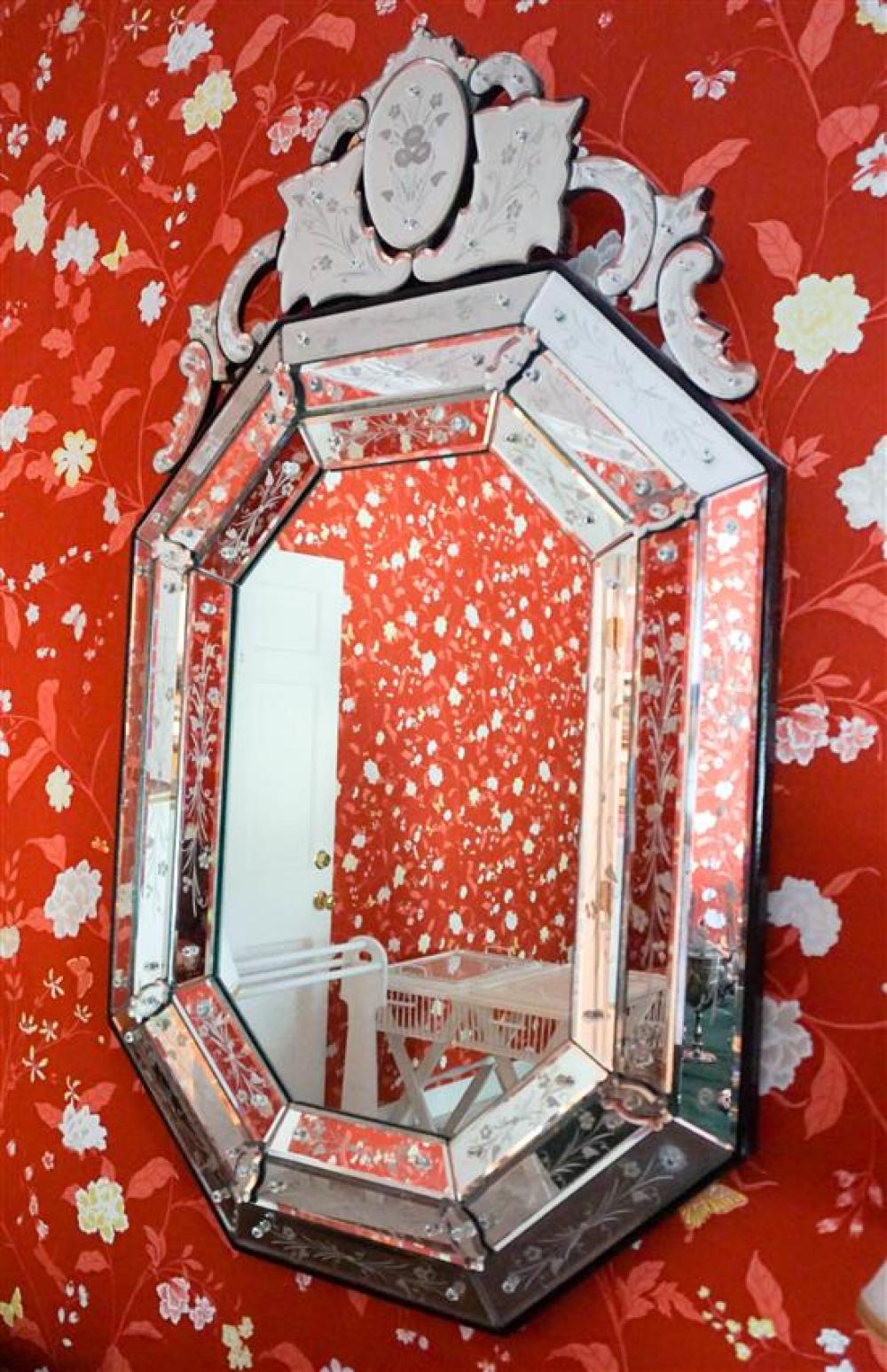 VENETIAN ETCHED GLASS