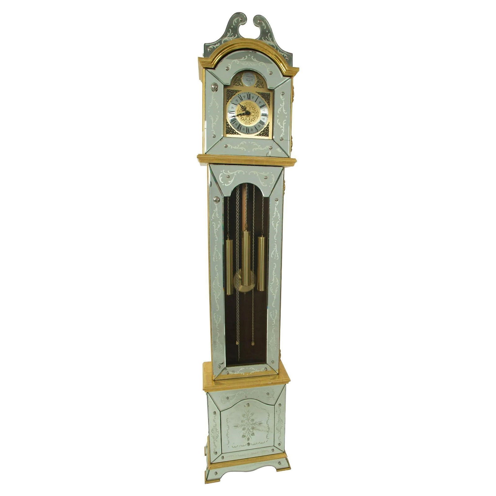 VENETIAN ETCHED MIRRORED TALL