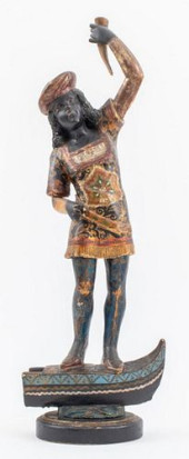 VENETIAN GILT BLACKAMOOR SCULP