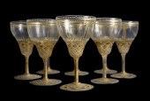 VENETIAN GILT & ENAMEL WATER G