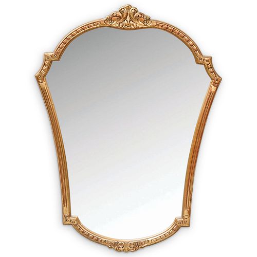 VENETIAN GILT WOOD FRAME BEVELED