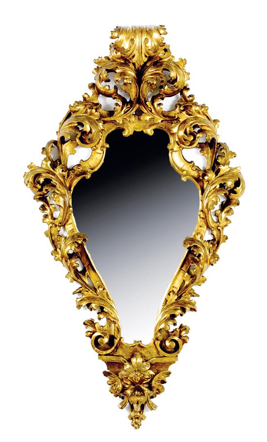 Venetian giltwood mirror 19th