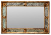 VENETIAN GILTWOOD PANELED MIRR