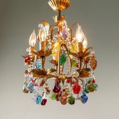 VENETIAN GLASS FRUIT CHANDELIE