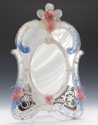 Venetian Glass Mirror A small