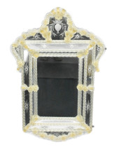 VENETIAN GLASS MIRROR, EARLY 2