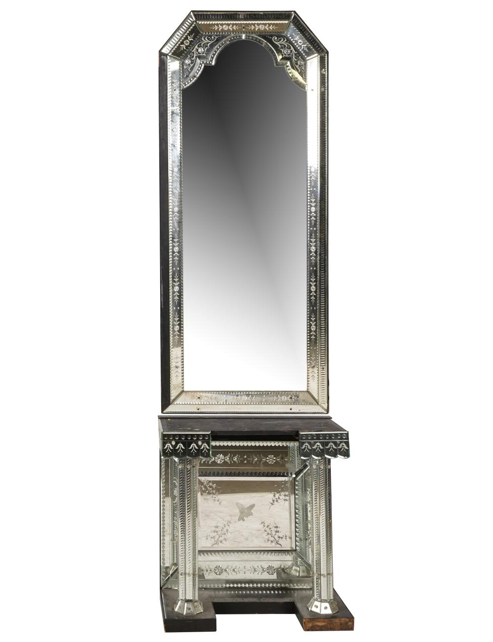 VENETIAN GLASS PIER MIRRORwith