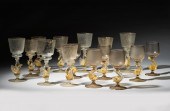 VENETIAN GLASS STEMWARE SERVIC