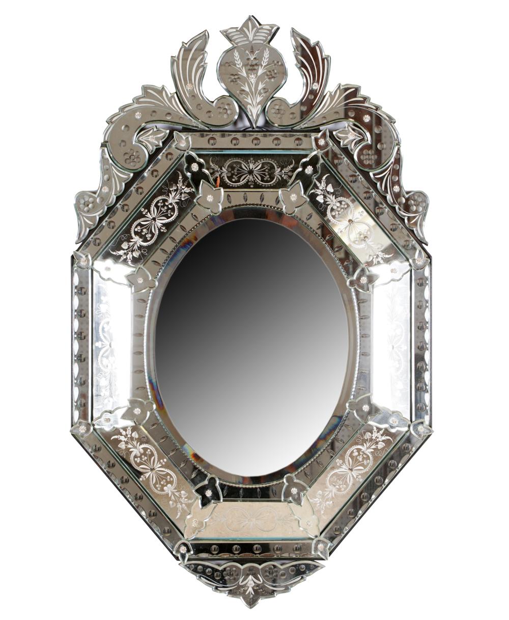 VENETIAN GLASS WALL MIRRORthe