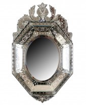 VENETIAN GLASS WALL MIRRORthe