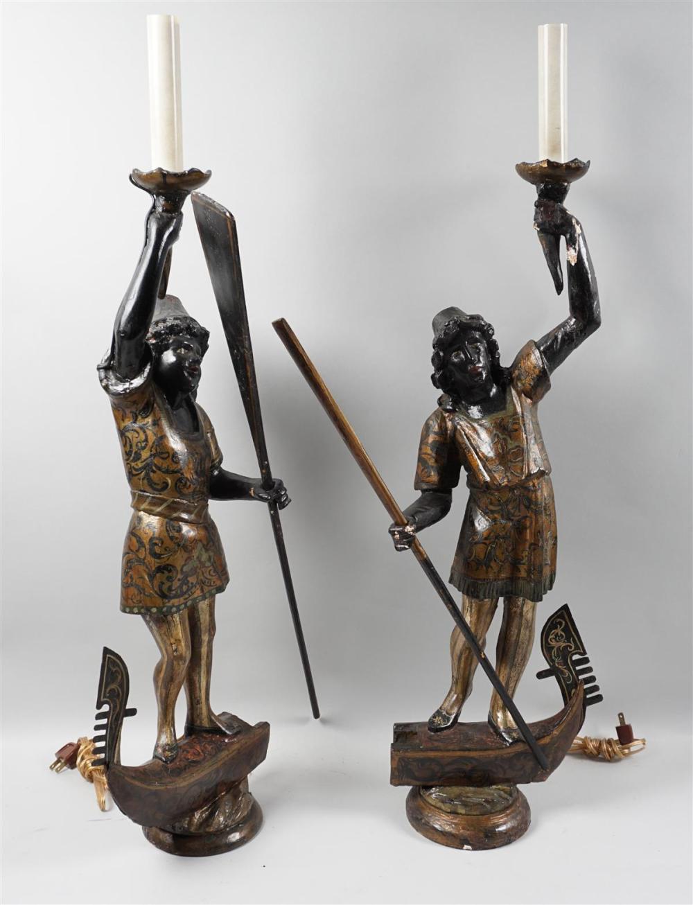 VENETIAN GONDOLIER FIGURAL