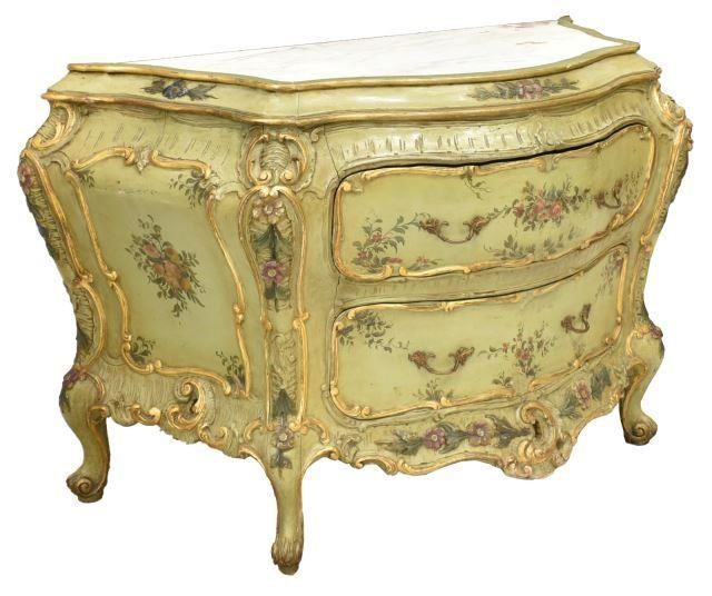 VENETIAN LOUIS XV STYLE PAINTED