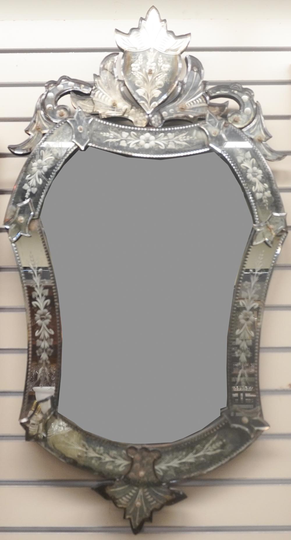 VENETIAN MIRRORED FRAME MIRROR,