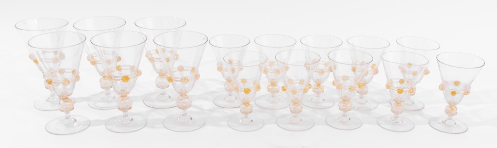 VENETIAN MURANO GOLD AND