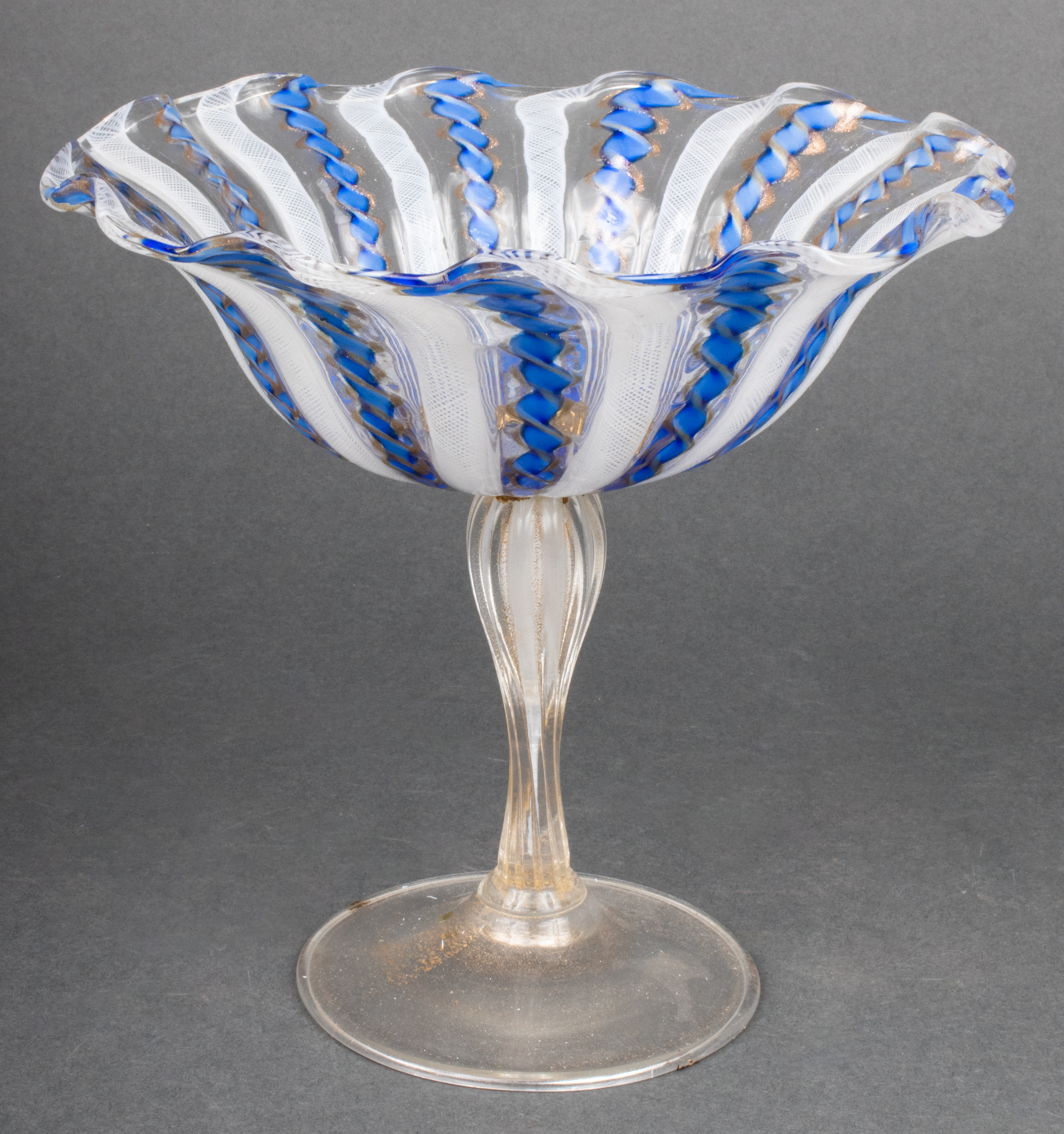 VENETIAN MURANO LATTICINO GLASS