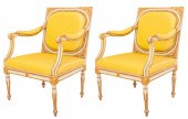 VENETIAN NEOCLASSICAL ARM CHAI